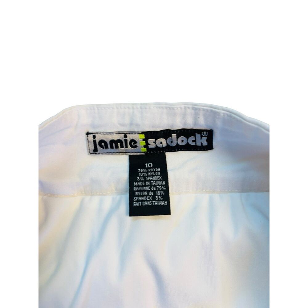 JAMIE SADOCK Womens Size 10 Stretch Skort Pockets White - Picture 4 of 7